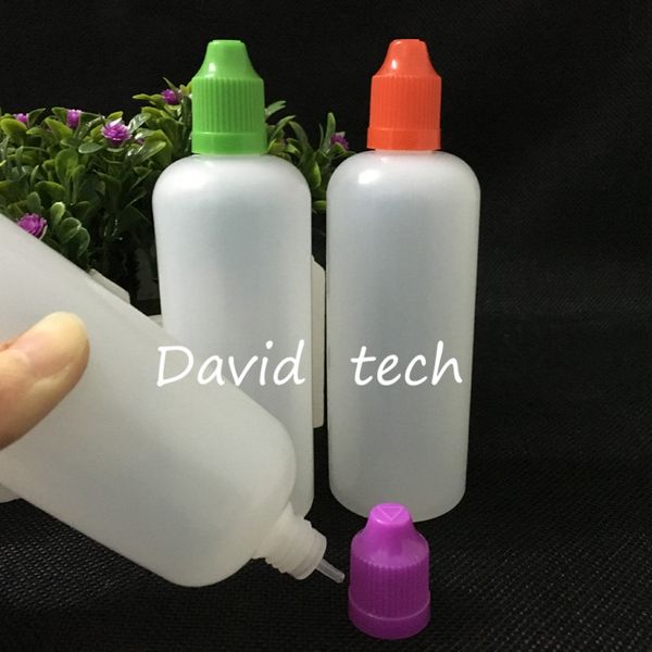 Wholesale 120ml E Cig Bottles Ldpe Plastic Dropper Translucent Pe
