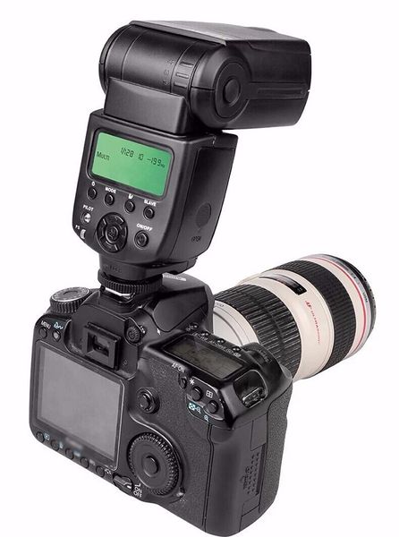 

VILTROX JY-680a стробоскопы универсальный ЖК-вспышка Speedlight для Canon Nikon Pentax Olympus камеры