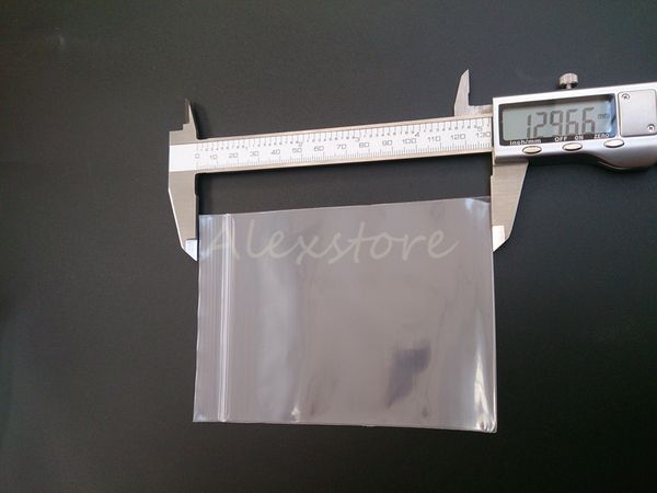 Vedação PP PE Polipropileno Sacos de Plástico Transparente Transparente 129 * 93mm15 Saco de arame com Fecho de Calor Selo de Calor para Alimentos Algodão 100 pçs / lote DHL