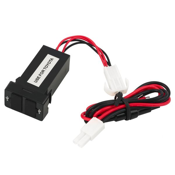 Caricatore di auto di ricarica Special Dual 2 Port USB 2.1A per Toyota/Suzuki/Honda/Mitsubishi/Nissan/Vigo/Mazda Samsung Millet MP3 MP4 Tablet