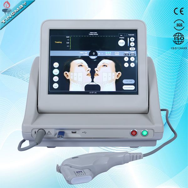 

10000 s 5 cartridges hifu machine face lift skin tightening wrinkle removal