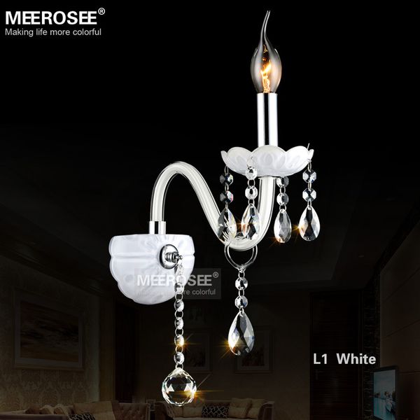 

modern crystal wall lighting fixture crystal crystal wall sconce white glass wall light for bedroom living room