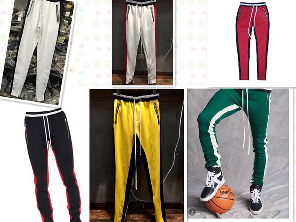 

Высокое качество New Fear Of God Пятая коллекция FOG Джастин Бибер с боковой молнией повс