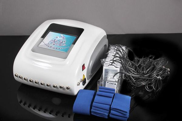 Top quality LipoLaser Slimming / 14 pads 650nm laser a diodi rimozione del grasso laserlipo slim per la casa e il salone