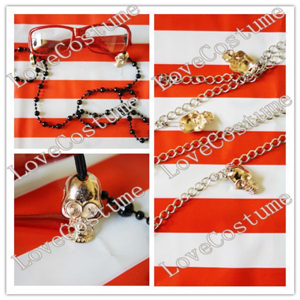 

wholesale-black butler grell sutcliff cosplay glasses chain waist chain