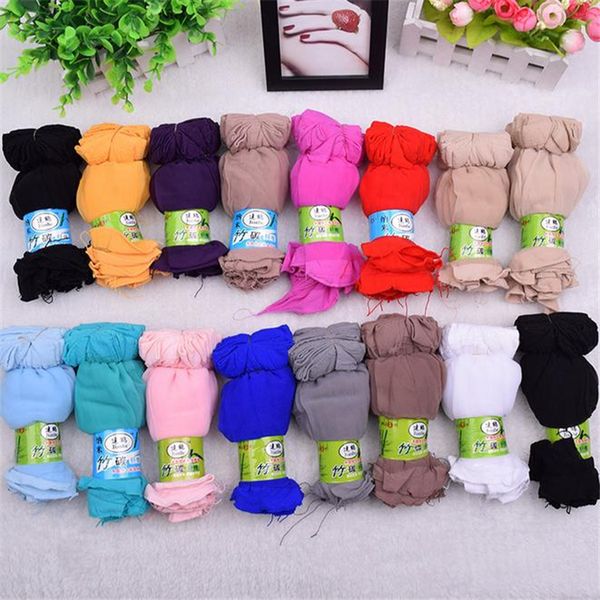 

1000pairs women's ultra thin silk short stockings ankle low cut socks elastic clear short silk stockings 4074, Black;white