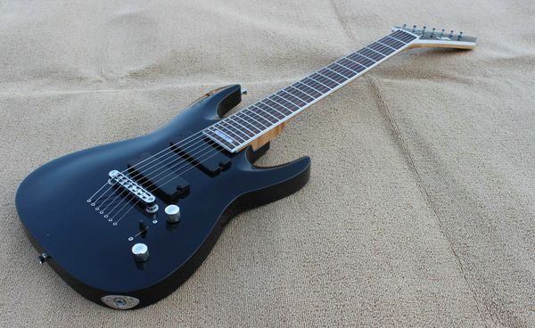 

oem electric guitar ld solid black chrome parts musical instrument