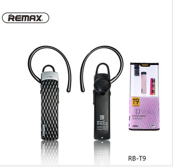 

Оригинальный Remax RB-T9 T10 Ушной крючок 4.1 Беспроводная мини Bluetooth-гарнитура спорта на