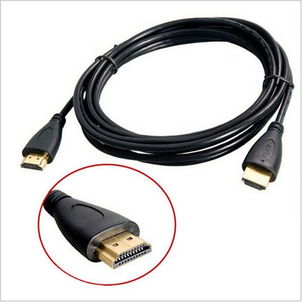 

1шт HDMI версии v1.4 новых 1/1.5/2/3/5/10м HDMI к HDMI мужской кабель шнур адаптер высокой четкос