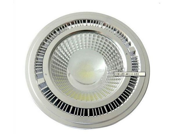 

led cob spotlight ar111 15w dimmable cob es111 qr111 gu10 g53 110v 120v 220v 230v 240v equal 120w halogen lamp 2800-7000k