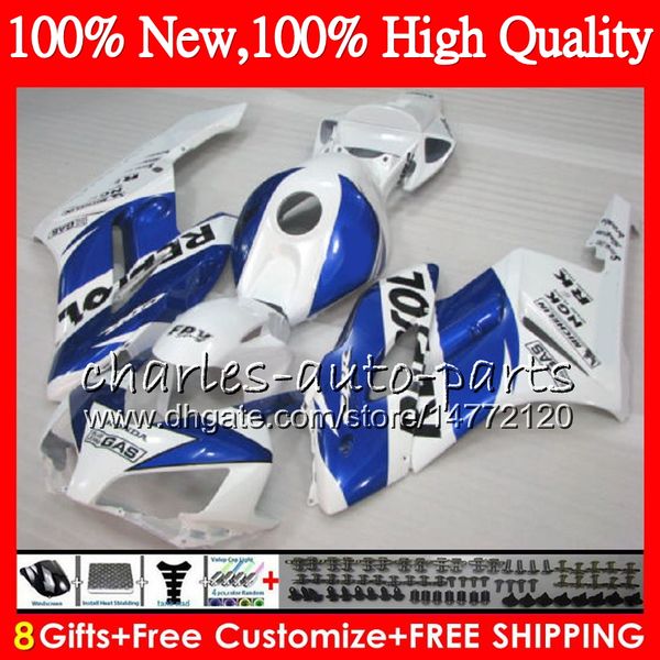 

Injection body for honda cbr1000rr 04 05 cbr 1000rr cbr1000 rr 04 05 blue white hm 51 rep ol cbr1000rr 04 cbr 1000 rr 2004 2005 fairing kit