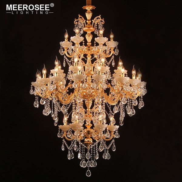 

new arrival big crystal chandelier light fitting lustres de cristal for restaurant l project luminaires abajur md85896