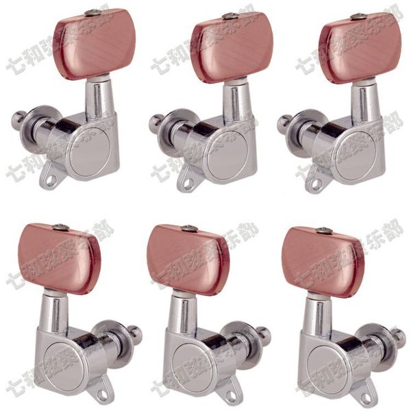 T30 3R3L Acoustic Guitar Tuner Saiten Button Tuning Pegs Keys Musikinstrumente Zubehör Guitar Teile