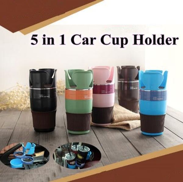 

5 color adju table 5 in 1 auto multi cup holder cradle mount multifunction car drink holder cup ca e cca7275 50pc