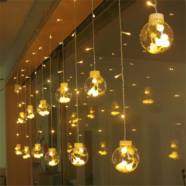 Led Drifting Bottle Wishing Bottle Star 3m 138led Curtain Lamp