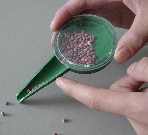 

professional sow gardening tools adjustable size disseminator sower planter starter seeder with 5 different settings