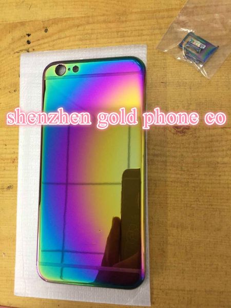 

Оптовая продажа-100% реальный 24k Золото Платина розовое золото корпус для iphone6 корпус позолоченный корпус для Iphone6 4,7 дюйма