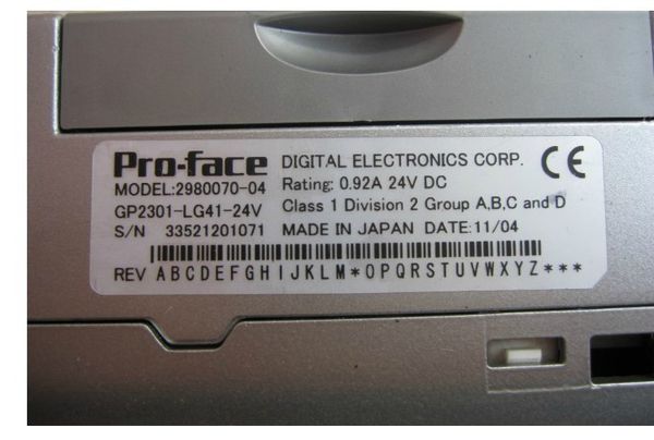 

gp2301-lg41-24v для pro-лицо чми