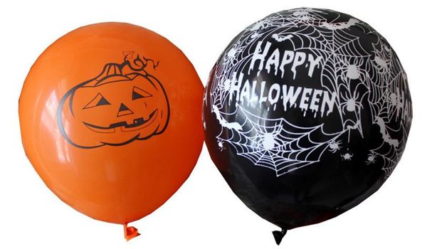 Горячие латексные воздушные шарики на Хэллоуин