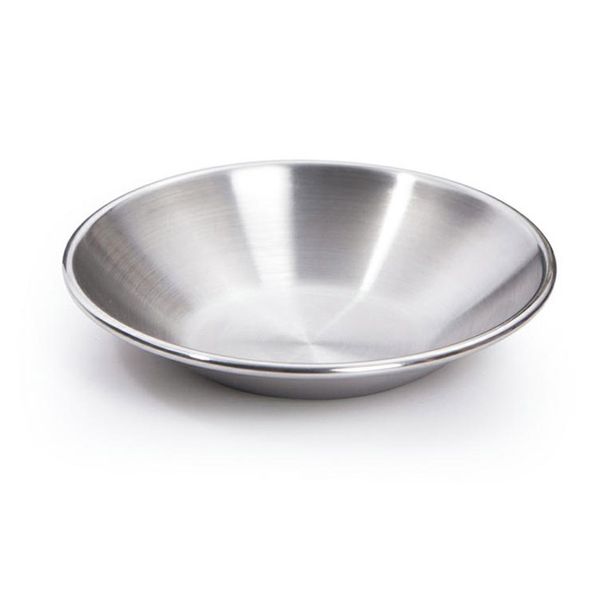 

2016 new dishes & plates stainless steel soy sauce dish ceremoniously condiment dish caidie small dish ing