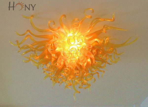 

ac led 100% handmade villa ceiling light superior hand blown glass chandelier flowers