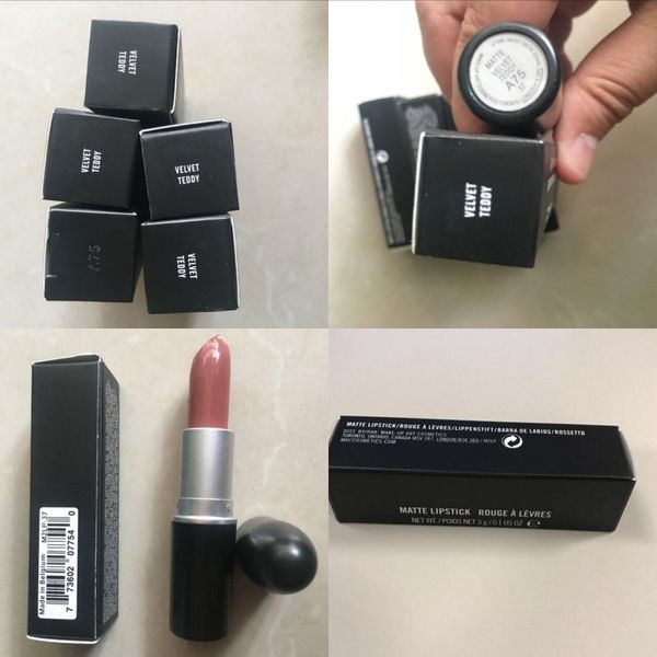 

M makeup lip tick velvet teddy honeylove retro matte lip tick 3g with engli h name