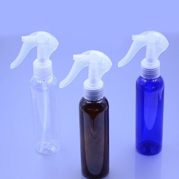 

150ml clear/blue/coffee pump makeup bottle color pet cosmetic water sprayer bottle atomizer lotion bottles 20pcs/lot fz108