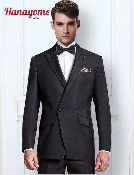 

wholesale-men champagne suits men's 2 pieces mens black wedding suit popular groom wedding suit pants black tuxedo blazer mens suites, White;black