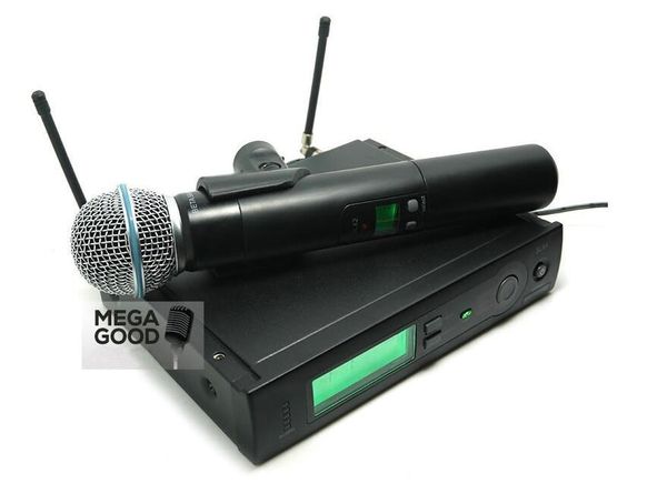 3 Stück Beta58a Hochwertiges kabelloses Mikrofon mit bestem Audio und klarem Klang, leistungsstarkes kabelloses Mikrofon, DHL-freies Verschiffen