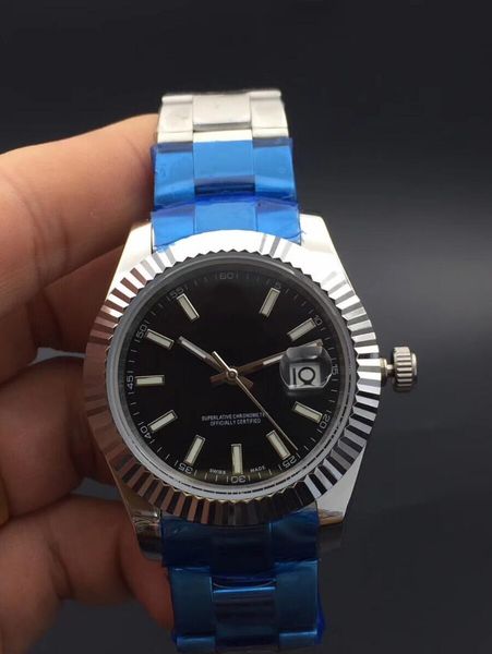 

NEW Luxury Brand watches 41 mm Datejust 126334 Stainless Steel Sapphire Glass Black Dial Asia 2813 Automatic Excellent Men's Watch