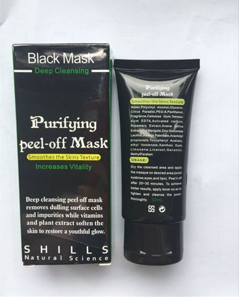 

shills black mud face mask blackhead remover deep cleansing shills black mask 50ml blackhead facial mask