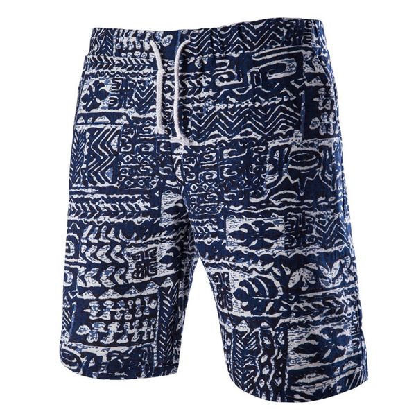 Wholesale-HOT  Bermuda Surf Board Shorts Men Board Shorts Casual Beach Casual Men Shorts Printed Character Beach Pants ALV140