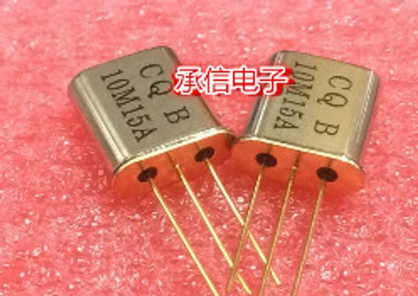 New and original 25PCS 10M15A 49T 3dB +-7.5KHZ 10.7 MHZ crystal filter CQ into 10.7 M tripods