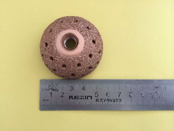 

50mm big size tire repair grinding/coarse grit buffing wheel/tire repair tools low speed pneumatic grinding head