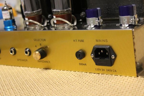 Telaio amplificatore per chitarra personalizzato Grand Jcm800 cablato a mano 50 W senza tubi Strumenti musicali