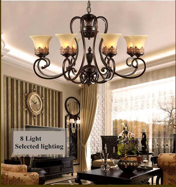 Island Country Vintage Style Chandeliers Flush Mount Ceiling