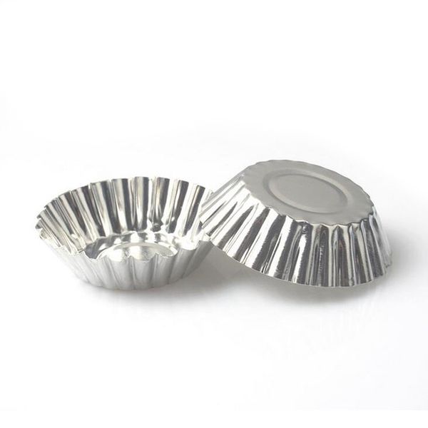 

mini disposable flower style aluminum foil cupcake muffin cups egg tart cup egg tart mold baking cooking molds za4904