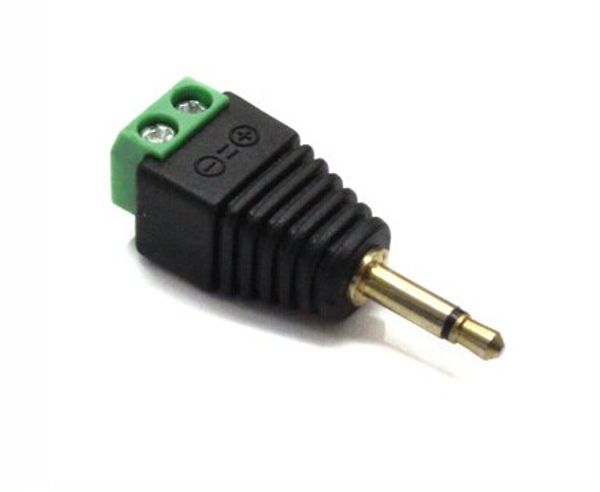 

green terminal 3 5 mono stereo to block connector