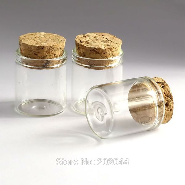 

wholesale- 20pcs 5ml mason jar glass bottles vials jars with cork ser decorative corked tiny mini liquid bottle 22*24mm 0.86*0.94in