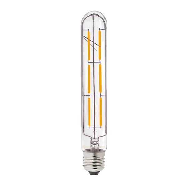 

T30 185mm 6w led filament light bulb edi on long tubular double traight tyle warm white 110v 220vac dimmable