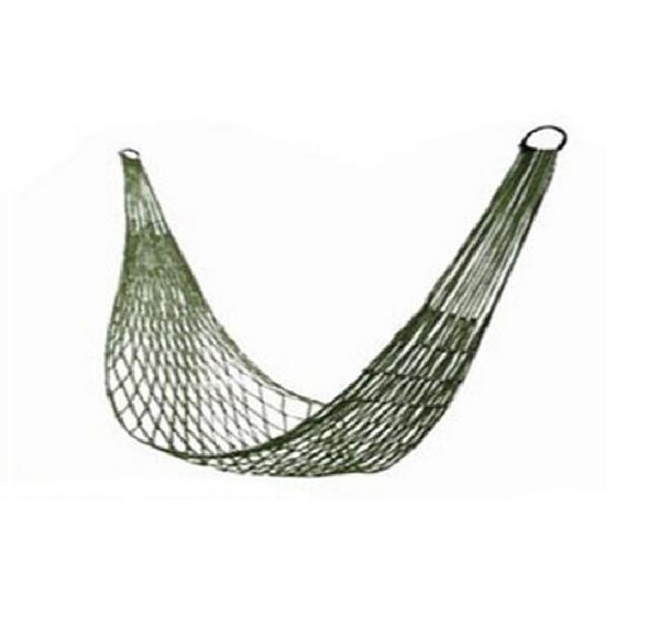 Outdoor portátil Camping Hammock Hanging Garden malha Hammock 200x80cm crianças brinquedo balanço cadeira cama Camping Hammock portátil