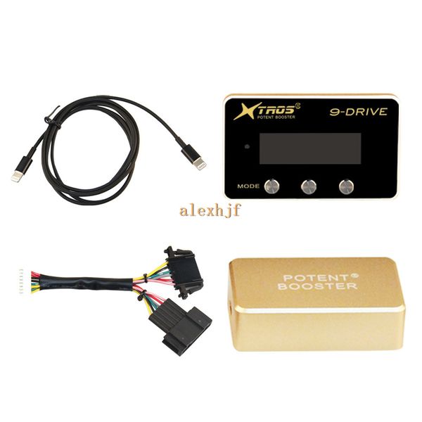 

potent booster 8th 9-drive electronic throttle controller case for land rover discovery 4 range rover sport aurora evogue jaguar f xf xj xk