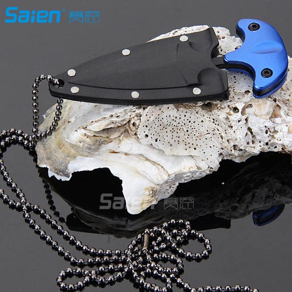 

2018 beatles portable tools necklace edc backpack buckle molle system gear blade mini survival tools ng