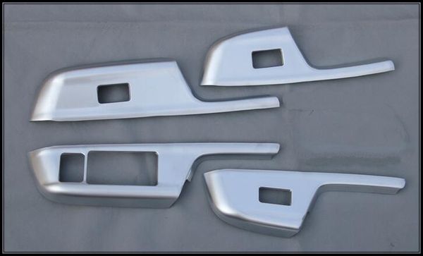 

abs chrome 4pcs car door inside the armrest decoration cover for honda city 2015