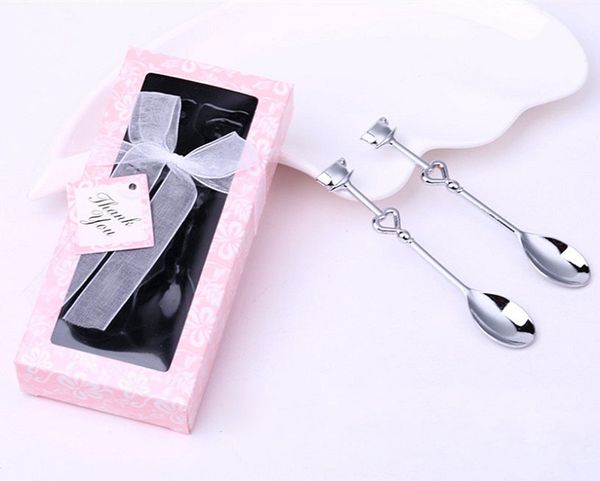 

100set 2pcs/set heart shaped love coffee tea measuring spoon wedding decoration lover gift stainless steel dinner tableware sets za0584