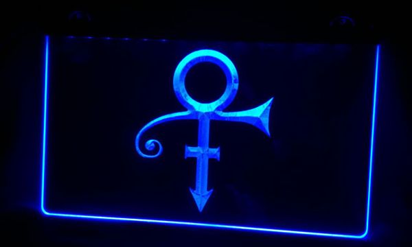 

LS124-б Prince Symbol неоновый свет Вход