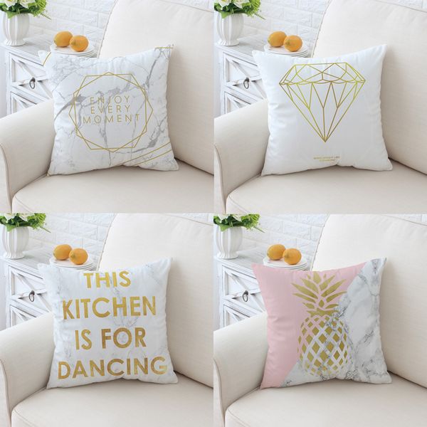Diamond And Setance Designed Cushion Covers In 6 Patterns Cotton