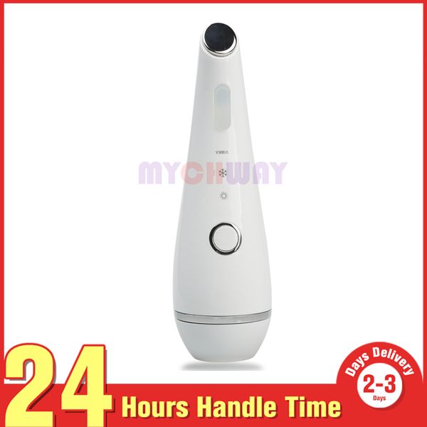 

thanksgiving gift rechargeable cold therapy red blue pn led light care skin tightening acne reduction device skin rejuvenation