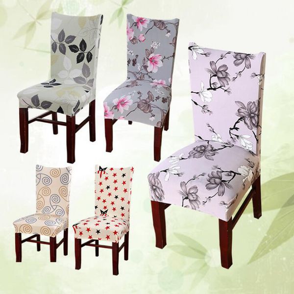Acheter Impression De Fleurs Amovible Housse De Chaise Extensible