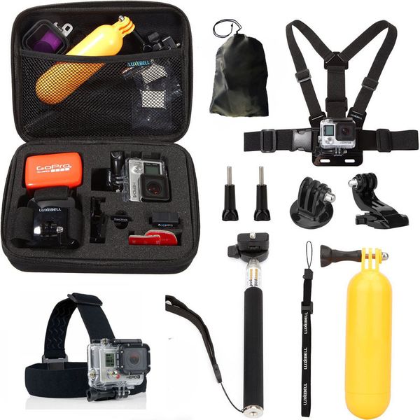 

10 in1 port camera acce orie et hockproof torage headband che t trap buoyancy tick elfie tick for hero 6 5 4 hipping